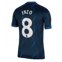 Billiga Chelsea Enzo Fernandez #8 Borta fotbollskläder 2023-24 Kortärmad